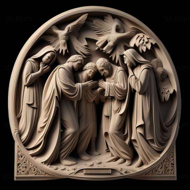 3D model Apostles creed (STL)